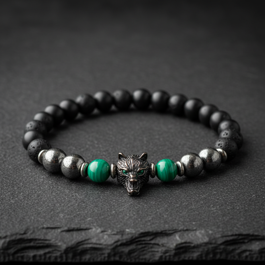 Bracelet tête de loup produit net