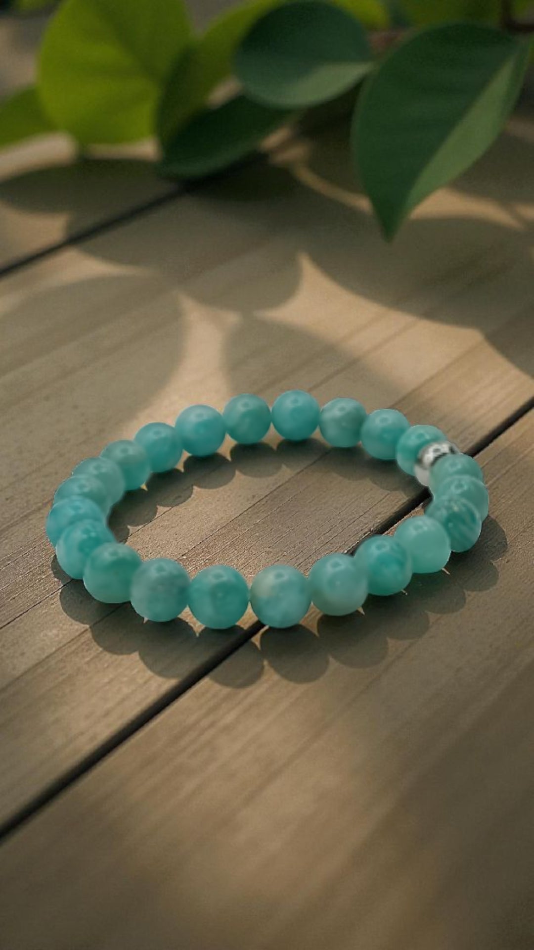 Bracelet en Amazonite – Sérénité & Expression de soi