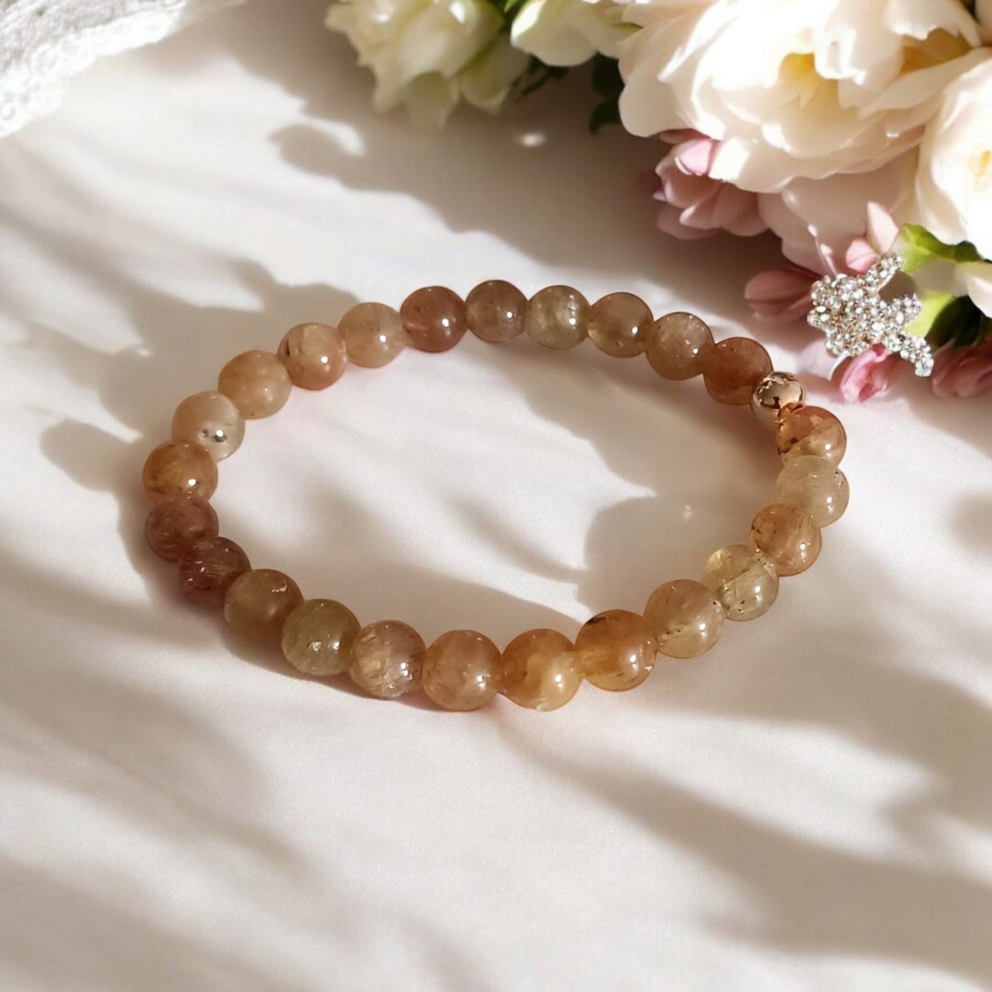 Bracelet en Apatite Jaune – Joie, Vitalité & Confiance