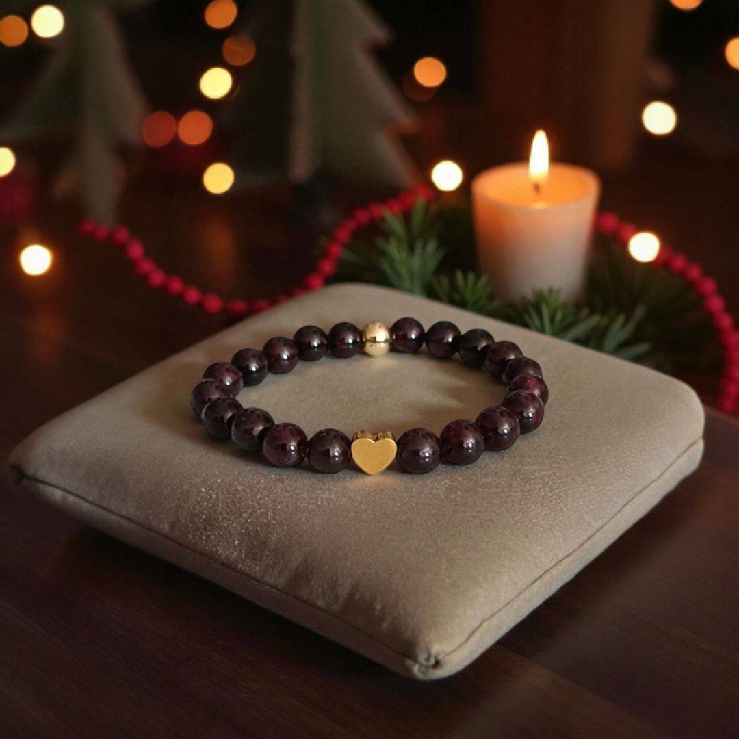 Bracelet Grenat – Passion et Vitalité