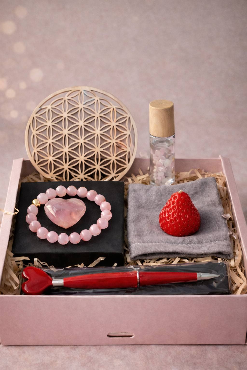 💗 Coffret Saint-Valentin Femme – Douceur & Élégance