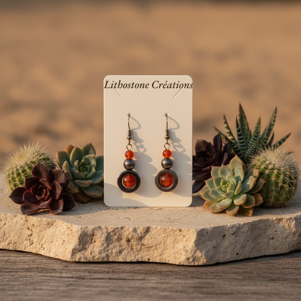 Boucles Etsy désert boho