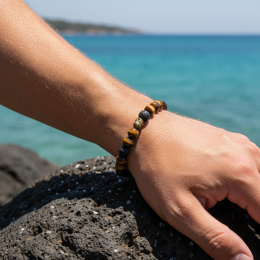 Bracelet homme rocher mer