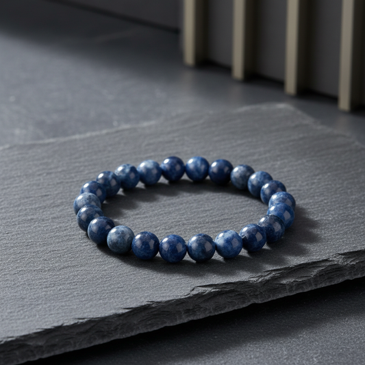 Bracelet sodalite ardoise