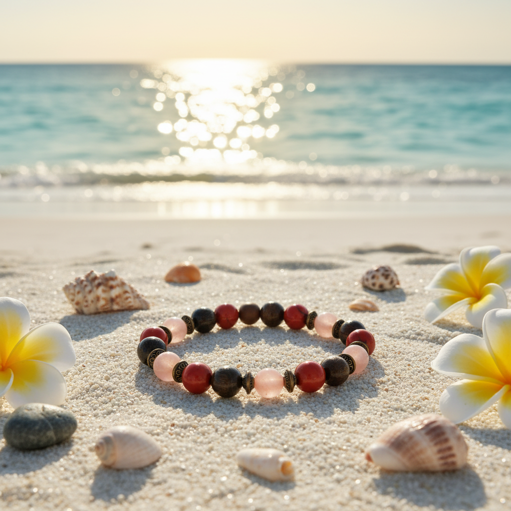 Bracelet sur sable plage été
