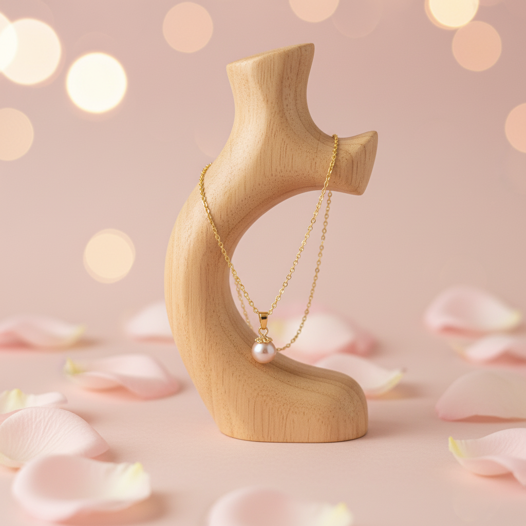 Collier - romantique roses