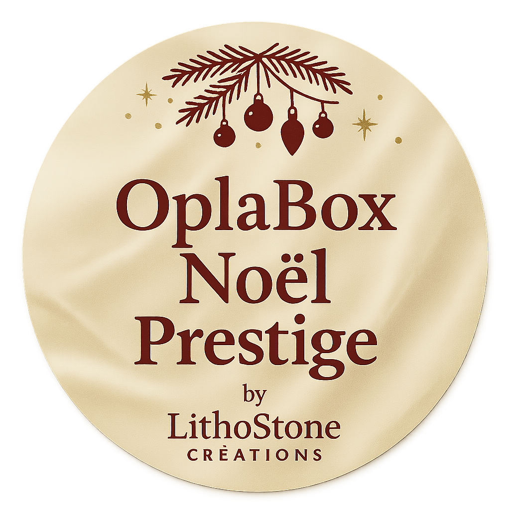 OplaBox Spéciale Noël. OplaBox Noël Lithostone Creations