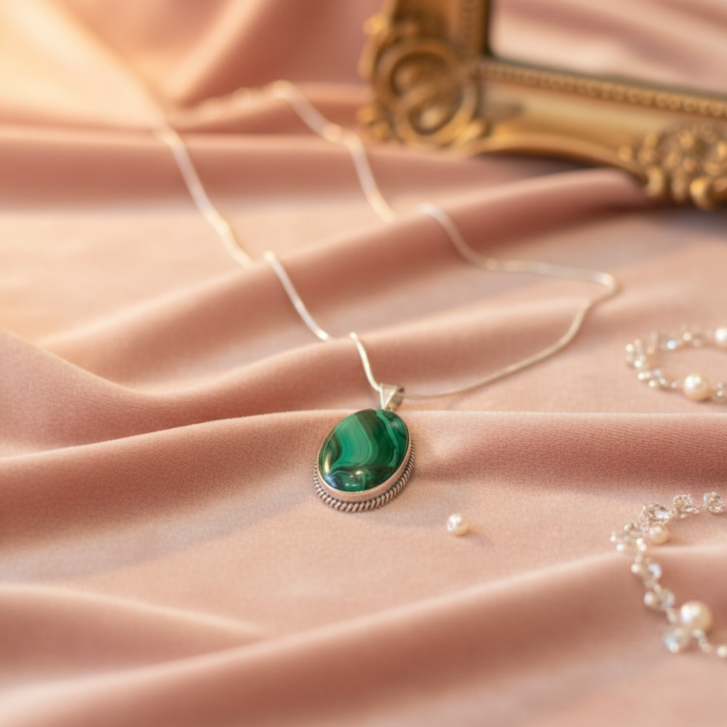 Malachite velours pêche
