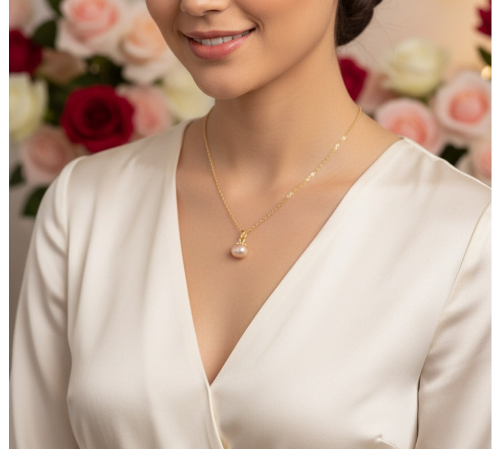 Collier Perle de Culture – Élégance Intemporelle