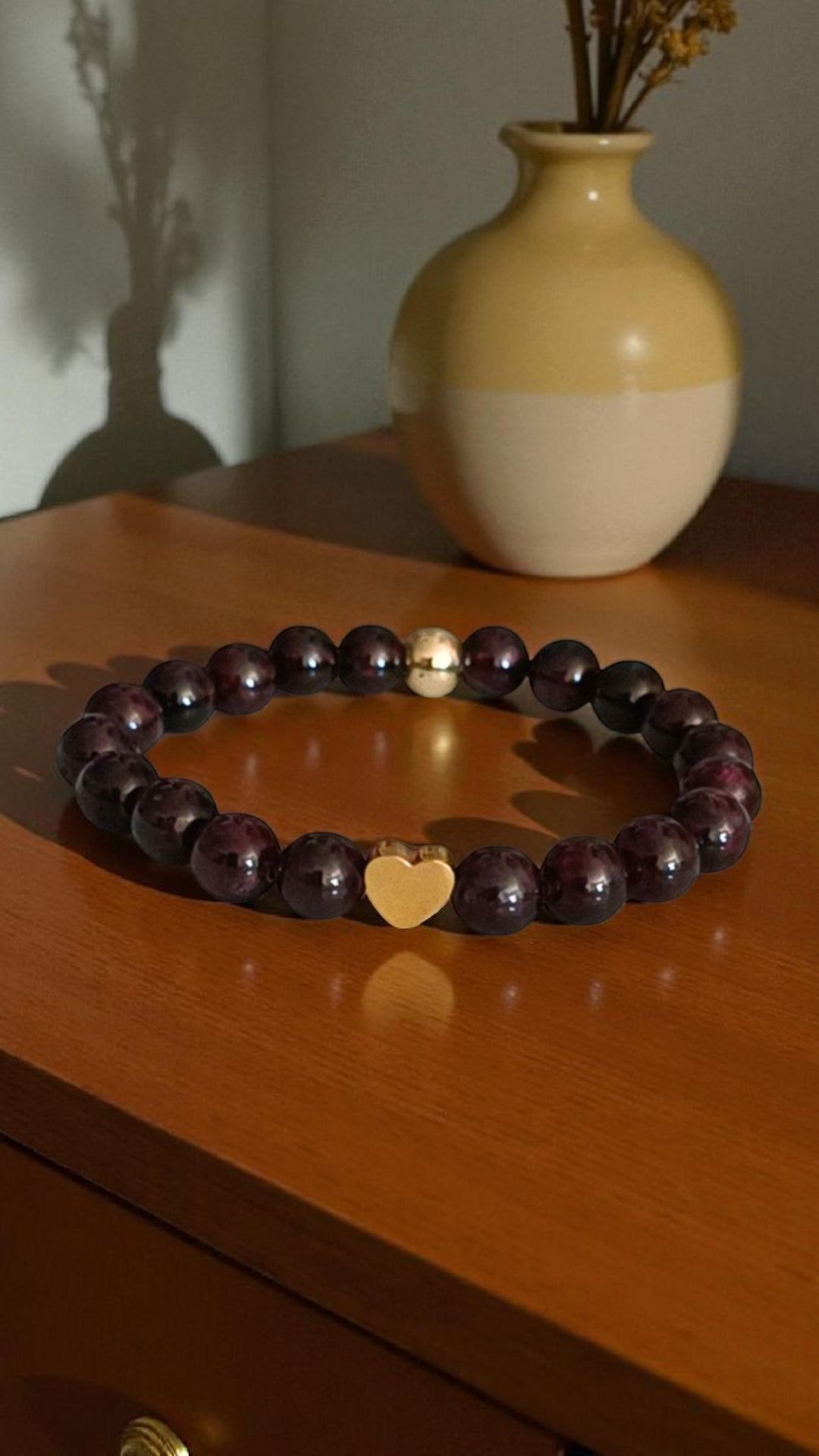 Bracelet Grenat – Passion et Vitalité
