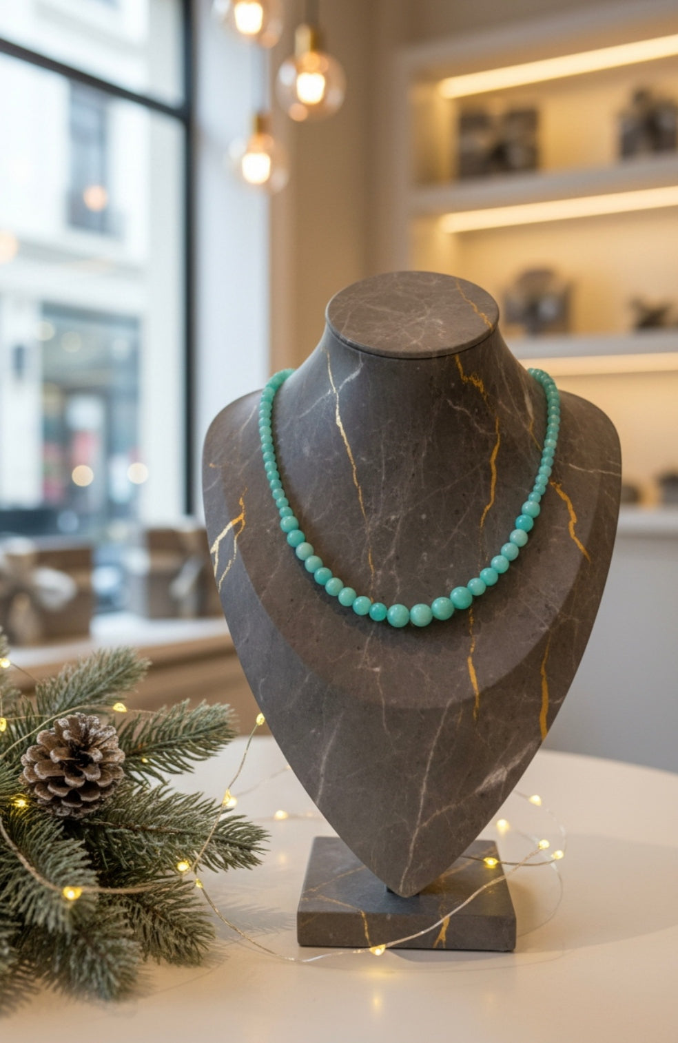 Collier en Amazonite – Fait Main