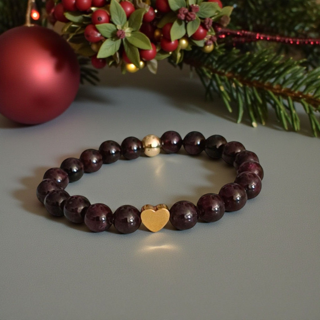 Bracelet Grenat – Passion et Vitalité