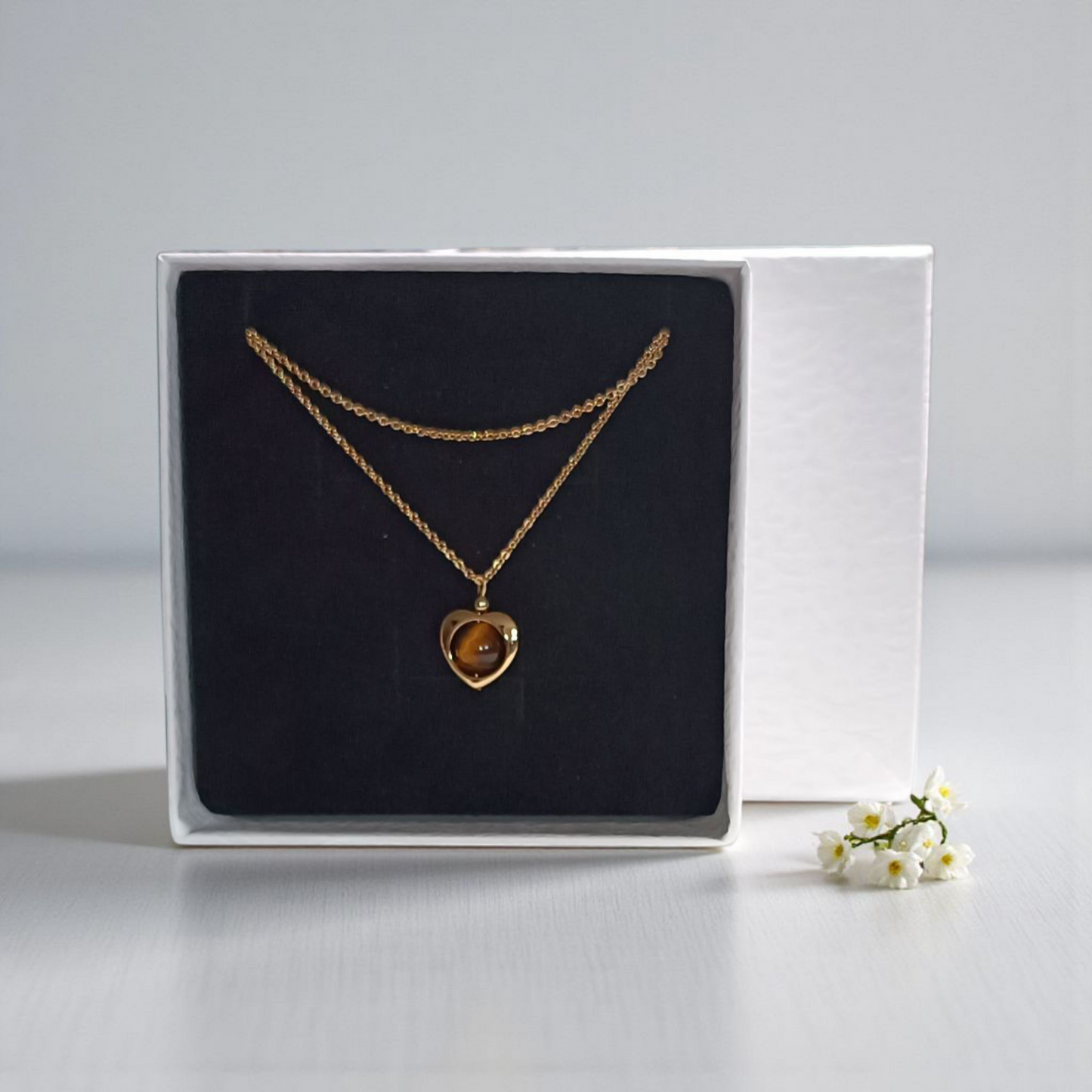 Collier en Œil de Tigre – Force intérieure & Protection