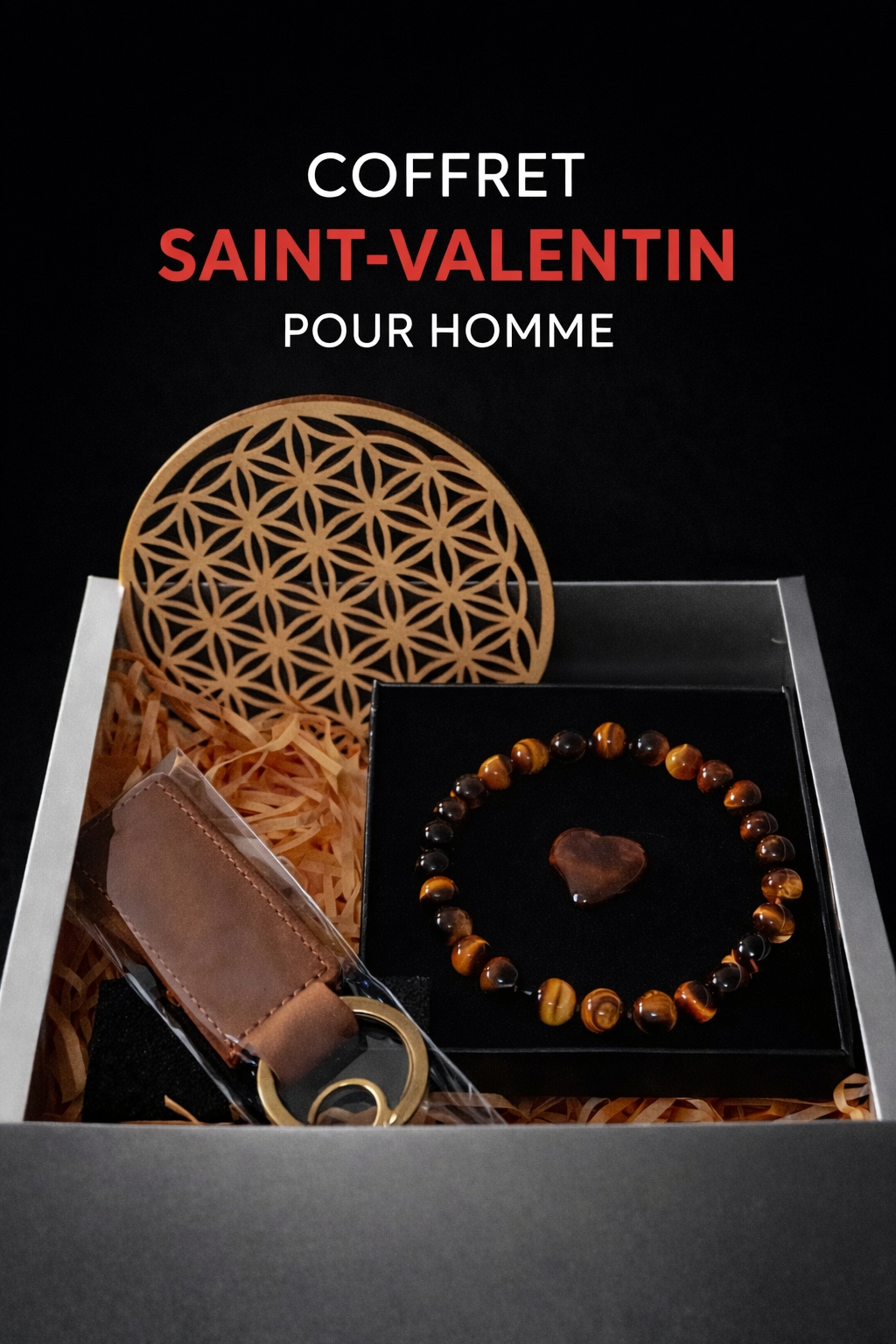 🖤 Coffret Saint-Valentin Homme – Élégance & Symbolique ❤