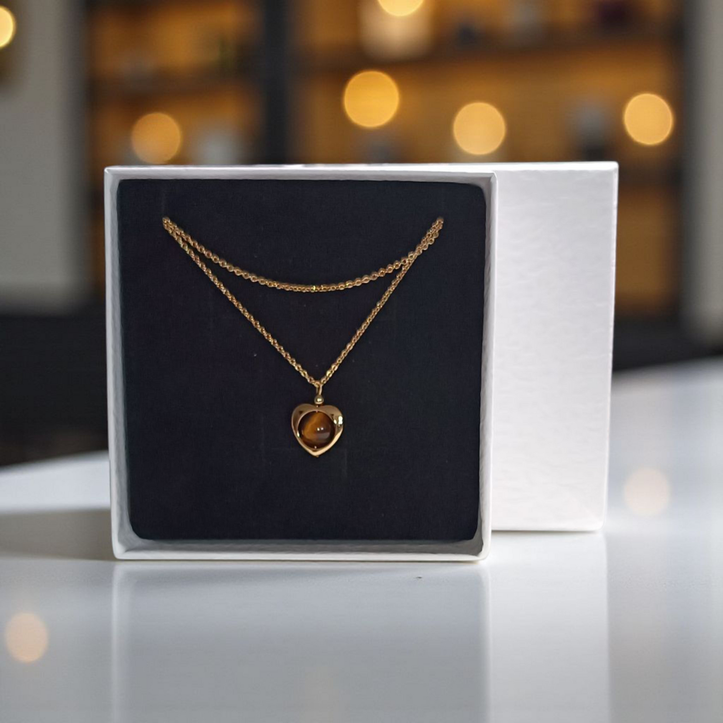 Collier en Œil de Tigre – Force intérieure & Protection