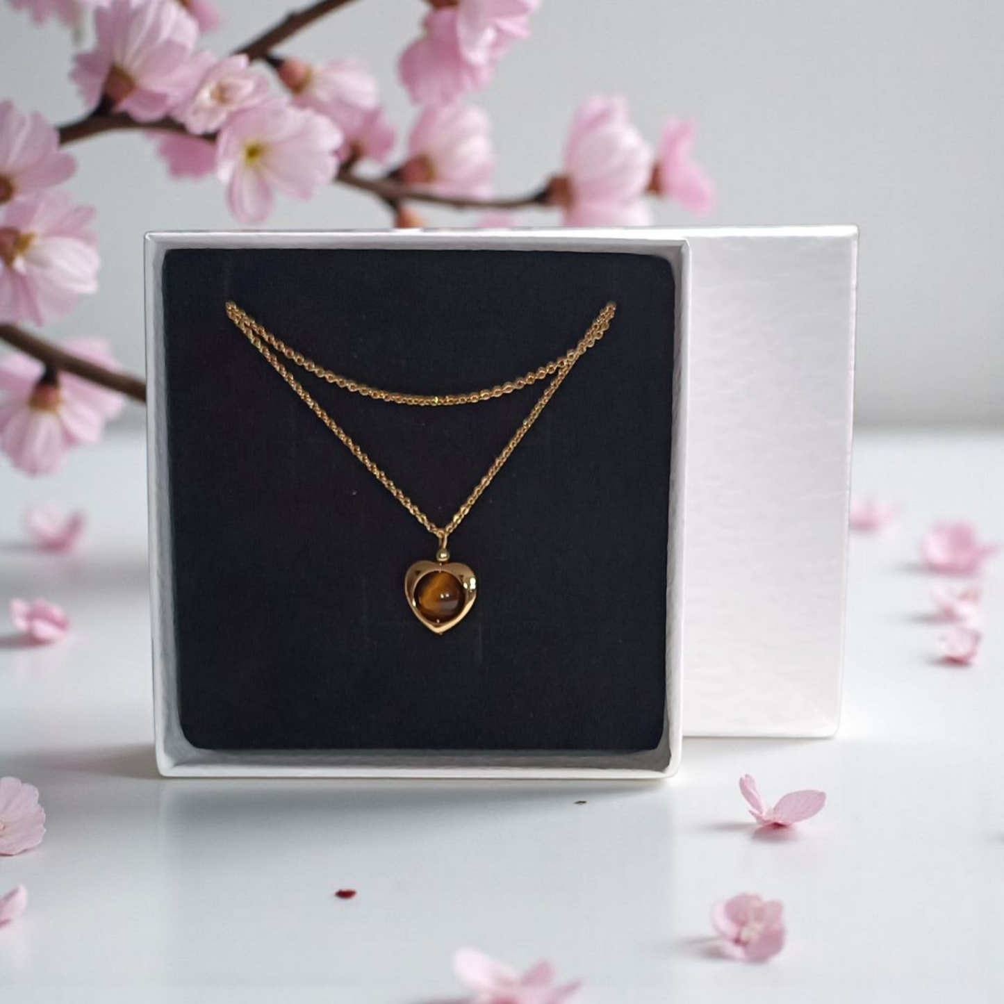 Collier en Œil de Tigre – Force intérieure & Protection