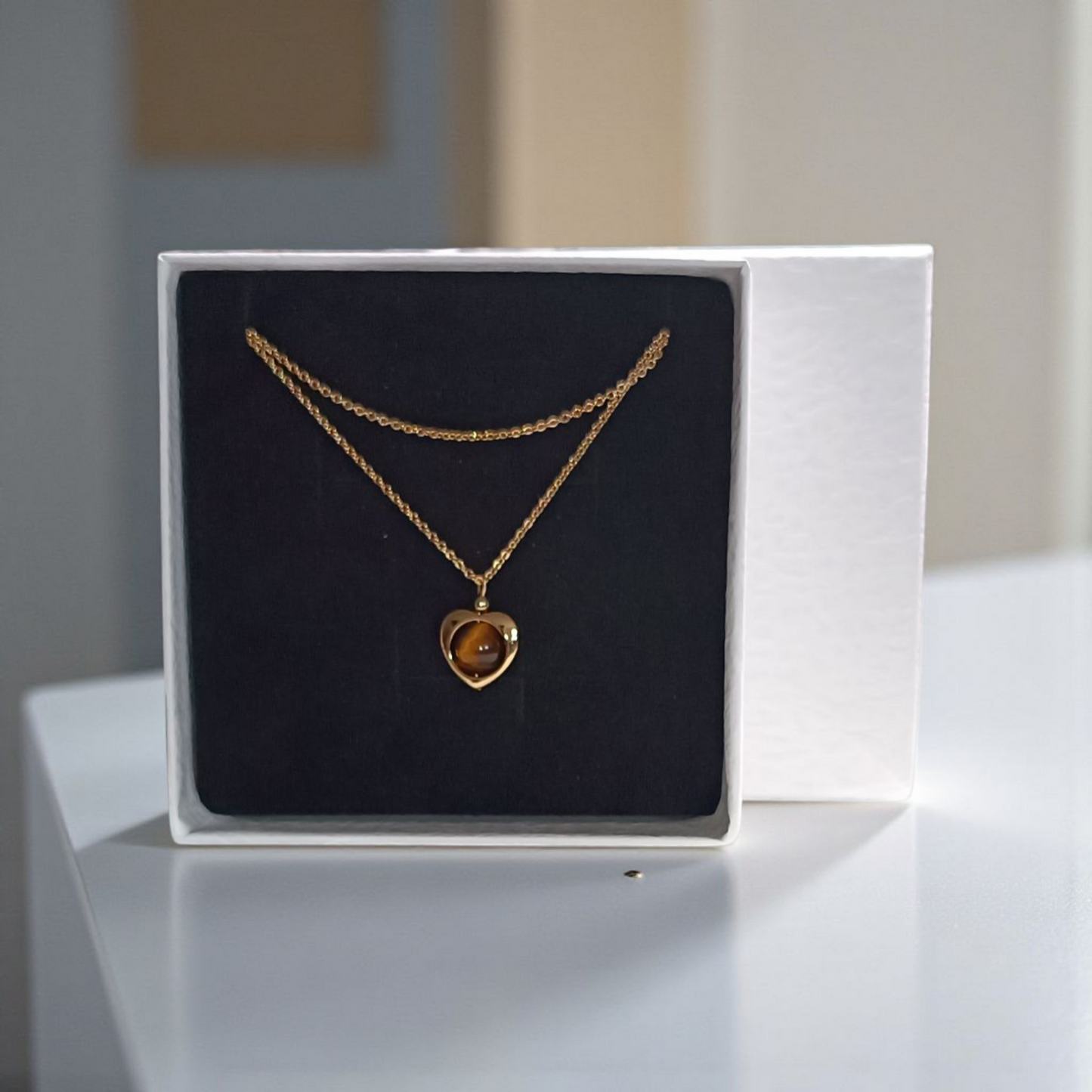 Collier en Œil de Tigre – Force intérieure & Protection